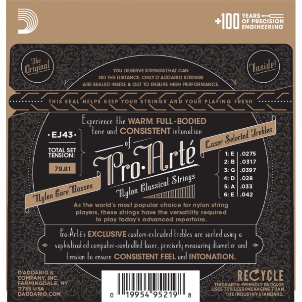 D'Addario EJ43, Light